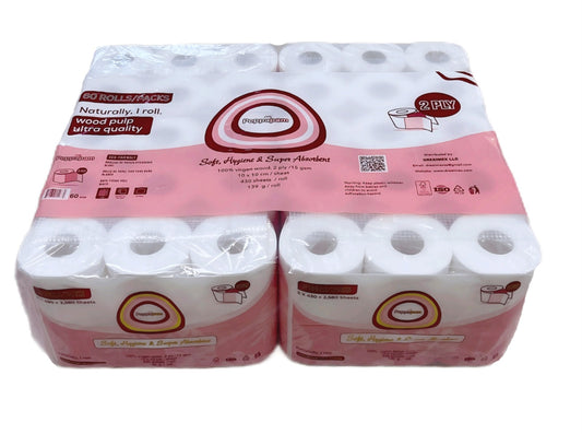 Peppapam Toilet PAPER 60 rolls