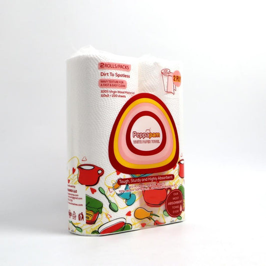 Peppapam™️ Paper Towels – 12 Rolls